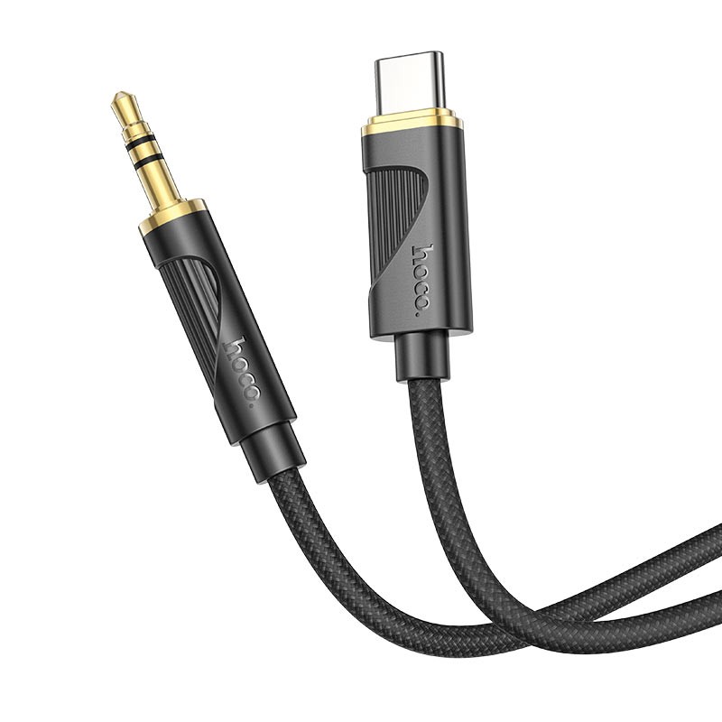وصلة صوت Hoco UPA30 من Type-C إلى AUX ‏3.5 مم – طول 1 متر