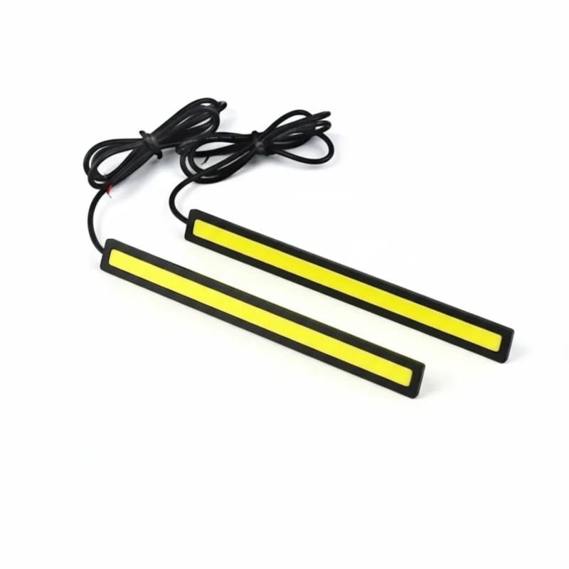 شريط إضاءة COB LED للسيارة – إضاءة نهارية رباعية