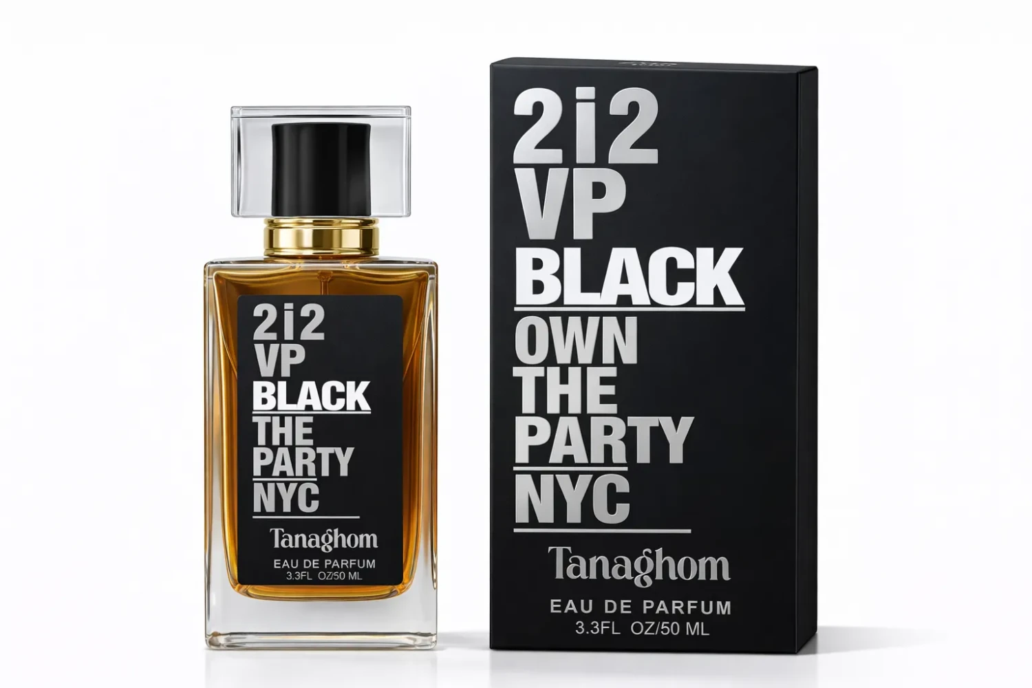 عطر 212 VIP Black Tanaghom – Eau de Parfum