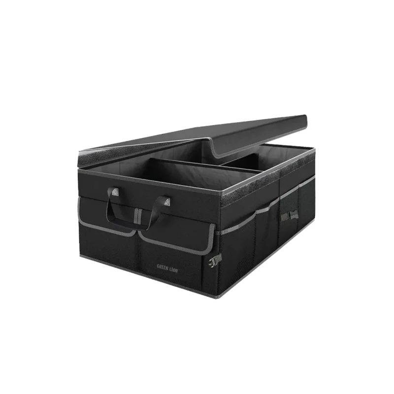 منظم شنطة السيارة Green Lion ‏57 لتر بقسمين للتخزين