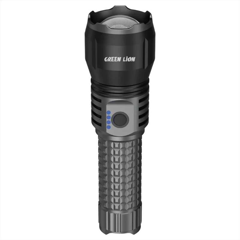 كشاف يدوي Green Lion Hunter – بطارية 5000mAh ومدى 600 متر