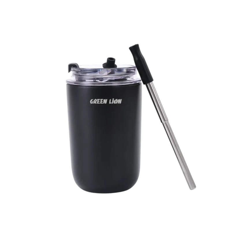 كوب حراري Green Lion Travel Mug Lite بسعة 280 مل – أسود