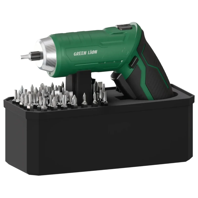 مفك كهربائي Green Lion GSD-54 مع 54 رأساً مغناطيسياً