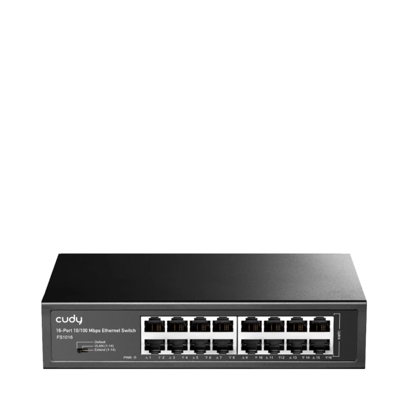 سويتش شبكة Cudy FS1016 – 16 منفذاً 10/100 Mbps