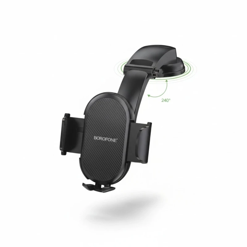 حامل موبايل للسيارة BOROFONE BH73 – تثبيت عملي للهاتف B40144
