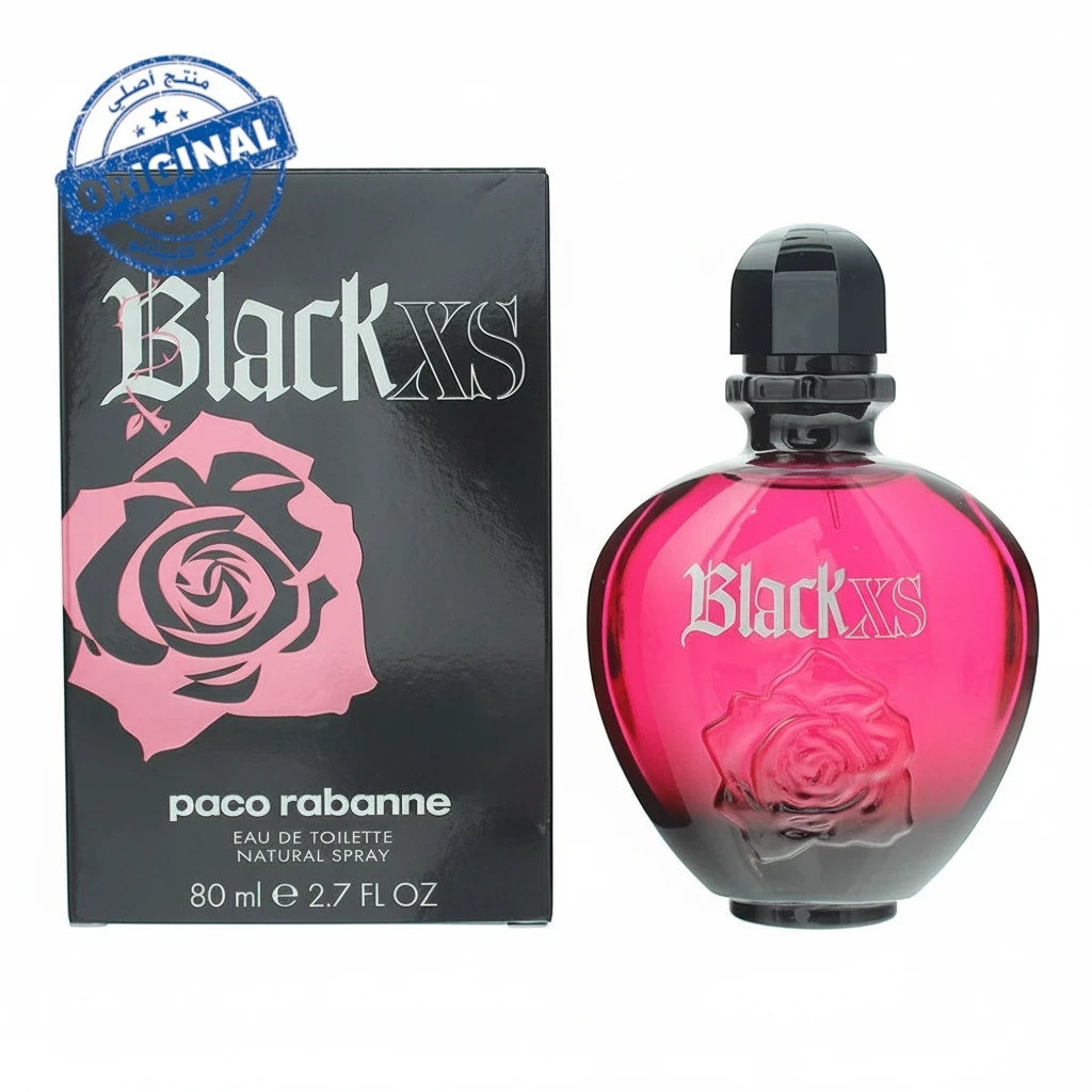 عطر Rabanne Black XS For Her أو دو تواليت سعة 80 مل