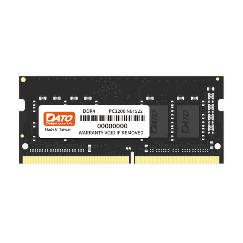 رام لابتوب DATO – 16 غيغابايت DDR4 بتردد 3200 MHz