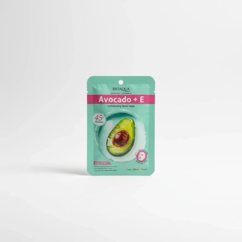 ماسك وجه BIOAQUA أفوكادو + E – ترطيب وعناية