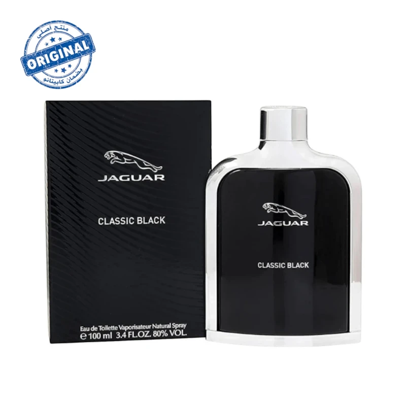 عطر Jaguar Classic Black أو دو تواليت سعة 100 مل
