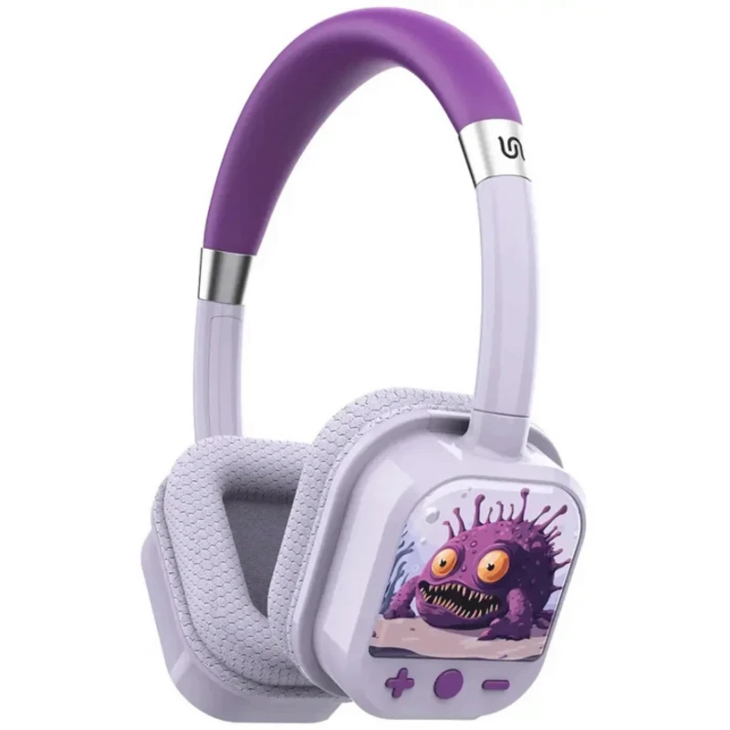 سماعة أطفال بلوتوث Porodo Soundtec Yotowave – حد صوت 85 ديسيبل أرجواني