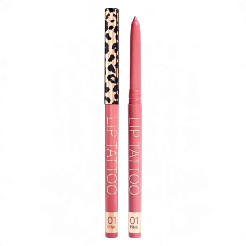 قلم تحديد شفاه أوتوماتيكي Stellary Lip Tattoo Automatic Lipliner - Pink 01