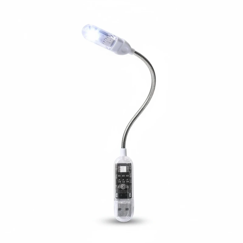 مصباح USB ذكي بالتحكم الصوتي – تشغيل مباشر دون إنترنت