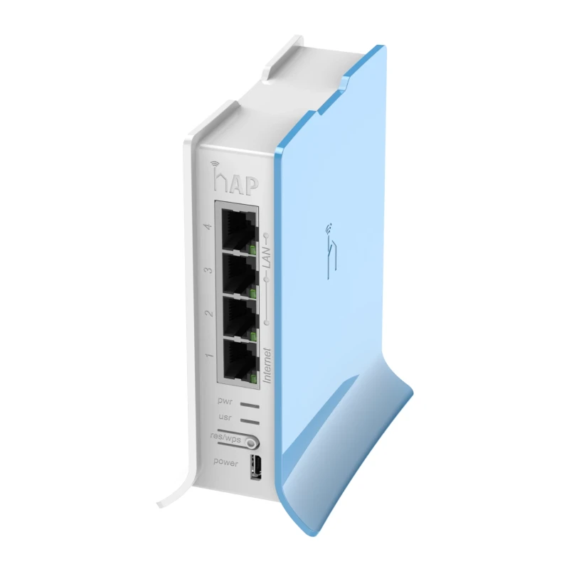 راوتر MikroTik hAP lite TC – ‏4 منافذ وواي فاي 2.4GHz