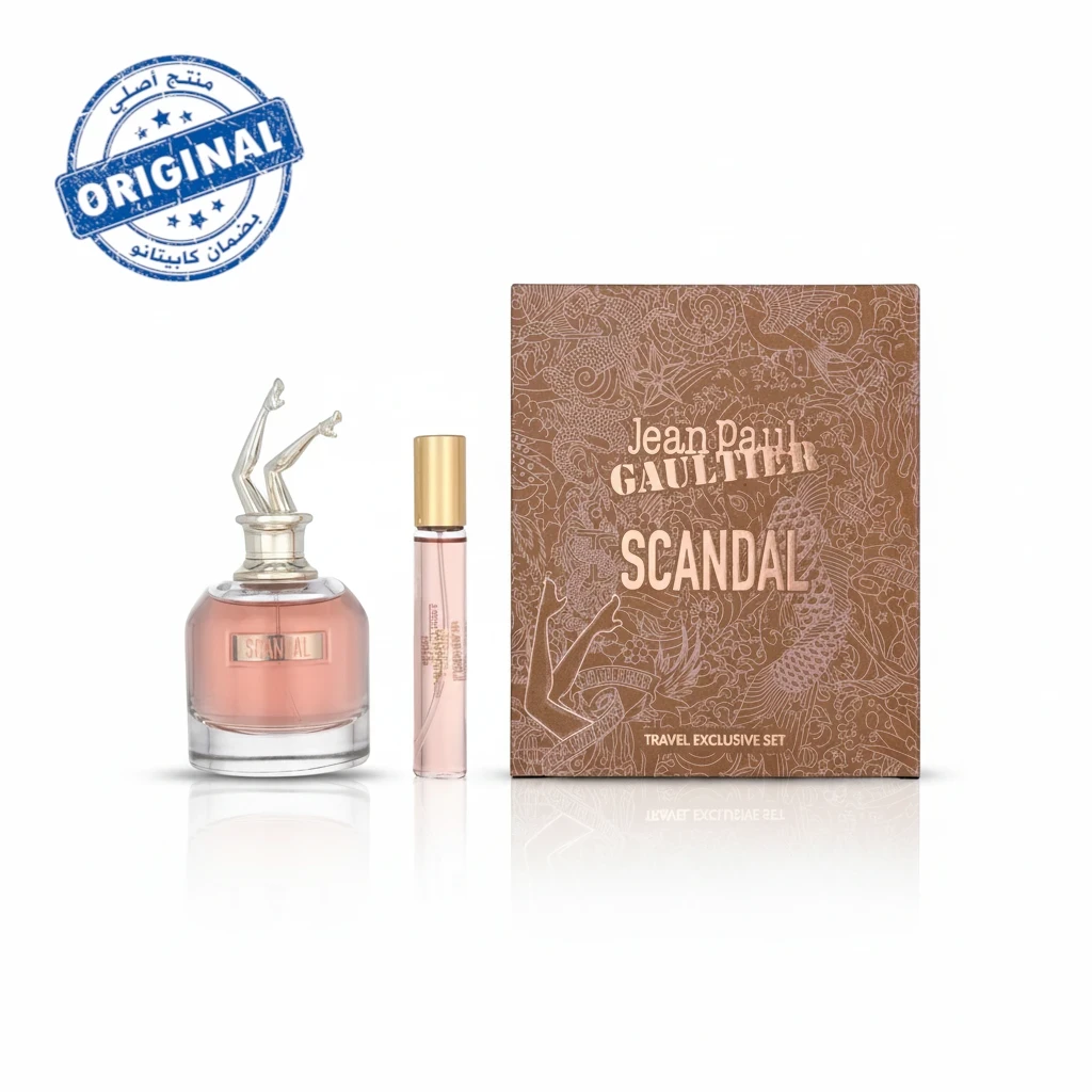 طقم عطر Jean Paul Gaultier Scandal أو دو بارفوم سعة 80 مل