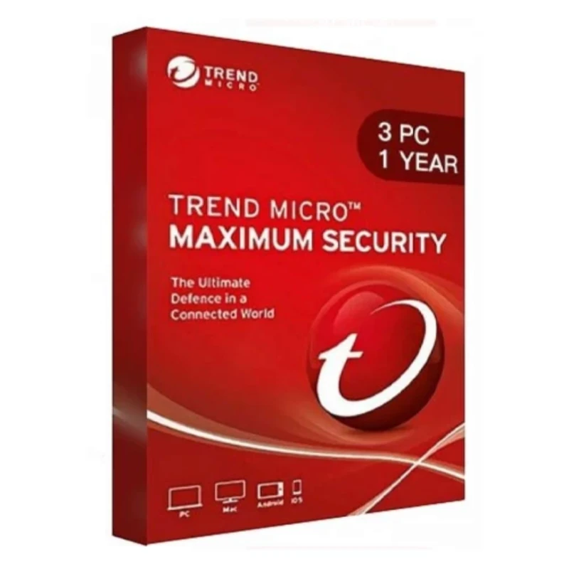 برنامج حماية Trend Micro Maximum Security – 3 أجهزة لسنة