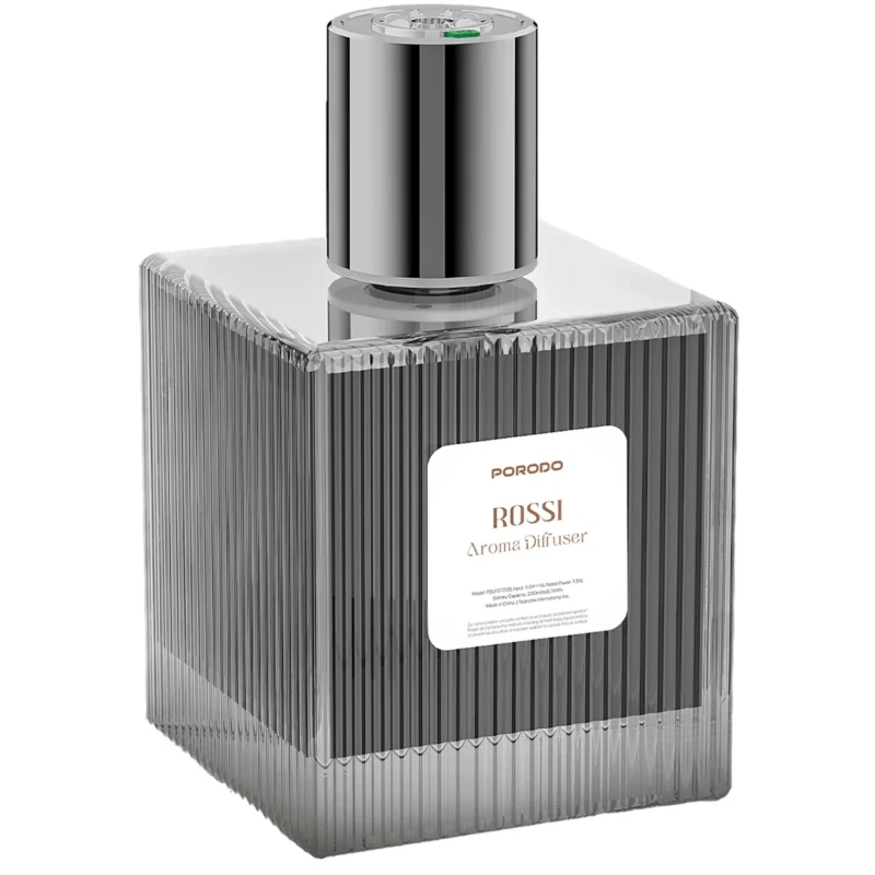 فواحة عطر كهربائية Porodo La Rossi – 500 مل و 5 أوضاع رش اسود