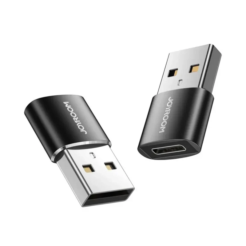 محول USB Joyroom S-H152 – USB-A إلى تايب سي طقم قطعتين