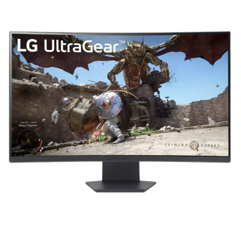 شاشة LG 32GS60QC-B – ‏31.5 بوصة 2560×1440 QHD و180Hz