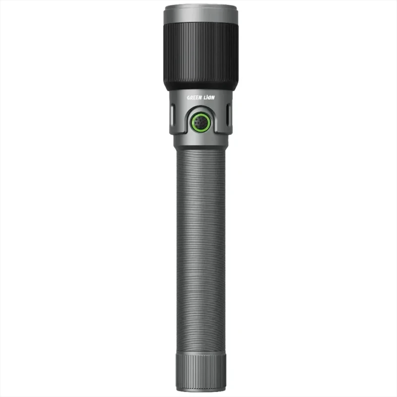 كشاف يدوي Green Lion Ranger Pro – بطارية 6000mAh رمادي