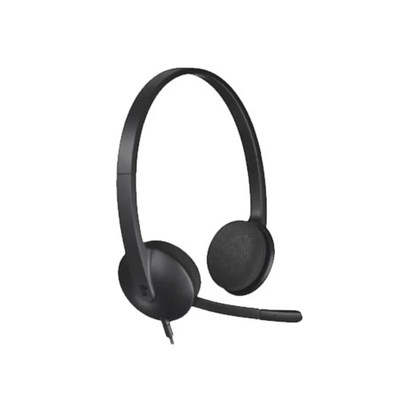 سماعة رأس Logitech H340 – USB وميكروفون