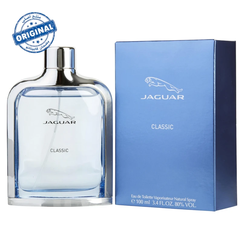 عطر Jaguar Classic Blue أو دو تواليت سعة 100 مل