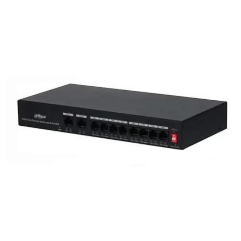 سويتش Dahua DH-PFS3010-8ET-65 – 8 منافذ PoE