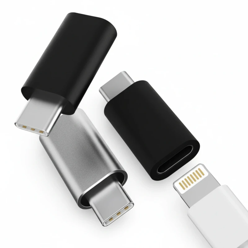 محول Lightning إلى USB-C – تصميم صغير للحمل