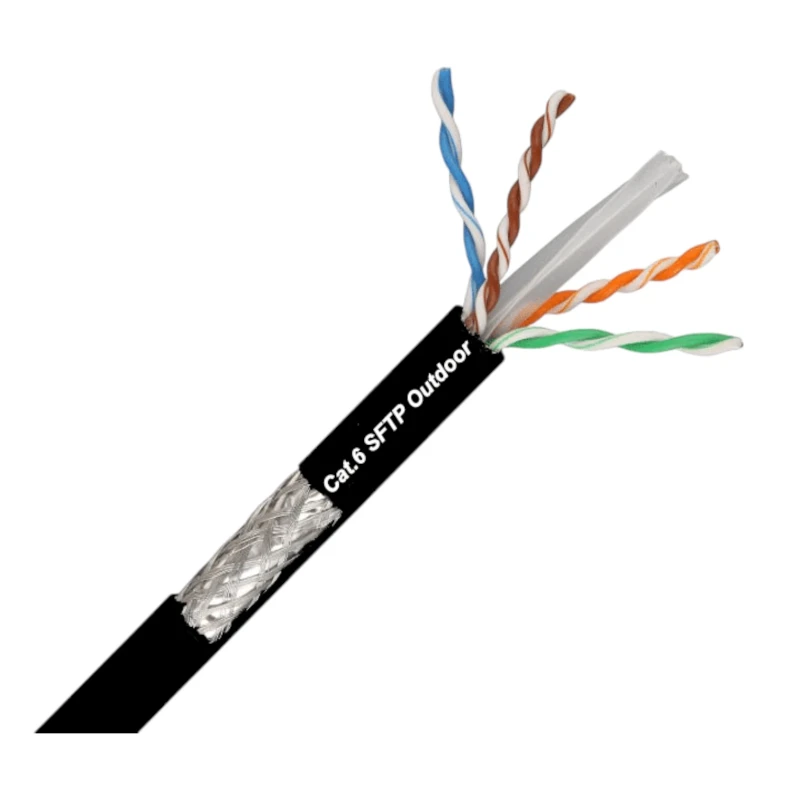 كابل شبكة Planet Cat6 S/FTP خارجي – طول 305 متر