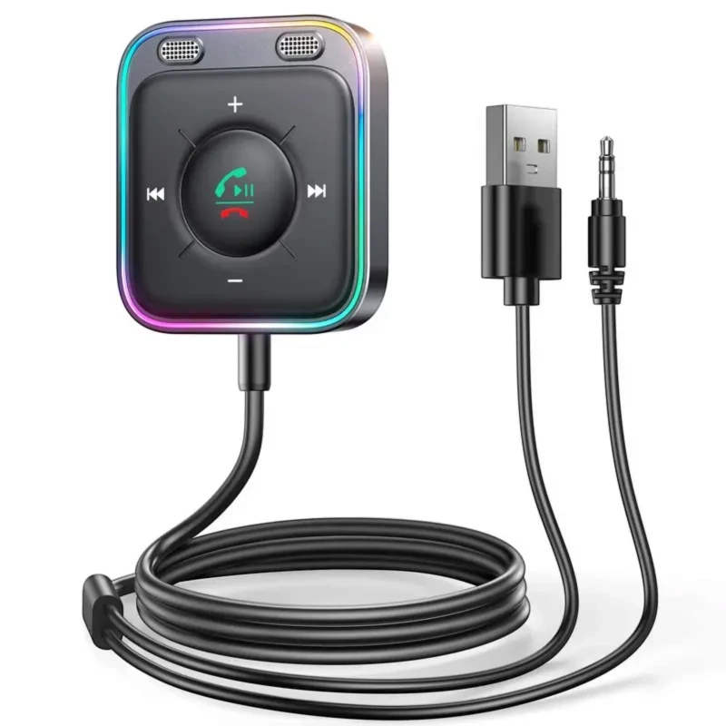 مستقبل بلوتوث Joyroom JR-CB3 – وصلة AUX بميكروفونين