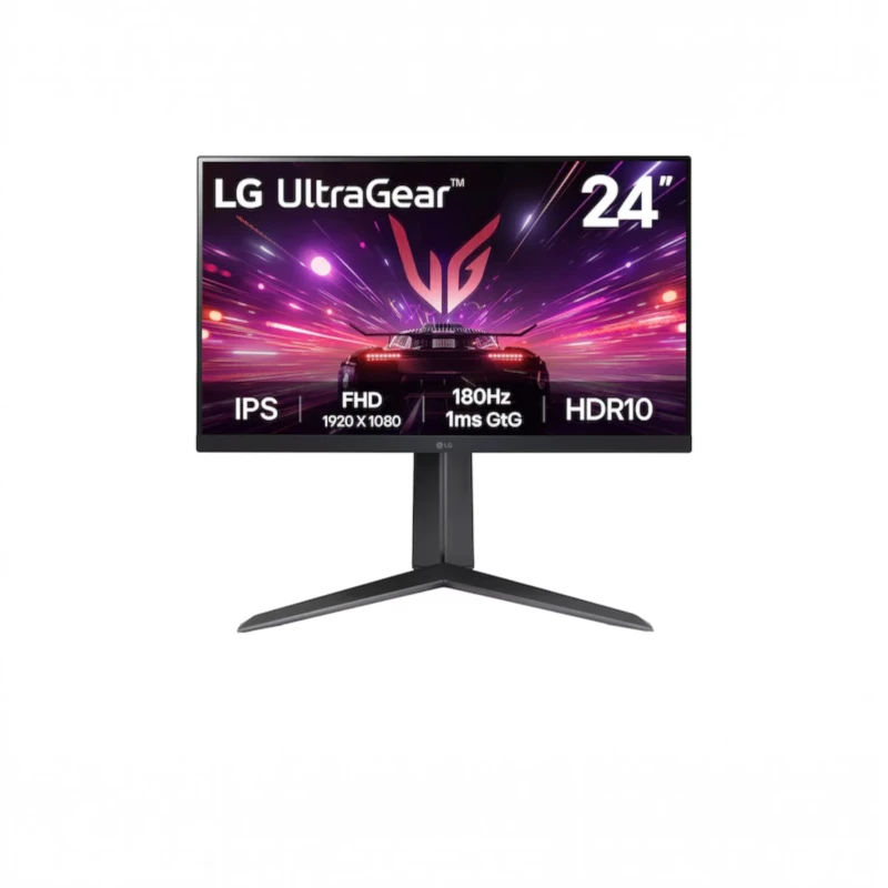 شاشة LG 24GS65F-B – 23.8 بوصة Full HD 180Hz
