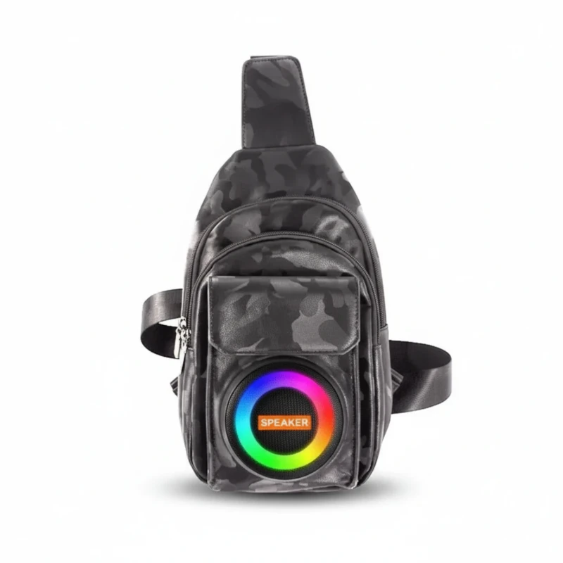 سبيكر بلوتوث CH-M804 بقدرة 10 واط وإضاءة RGB