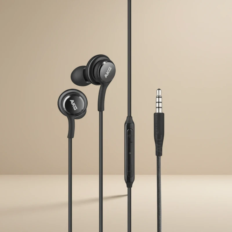 سماعات أذن سلكية Samsung AKG بمدخل 3.5 مم