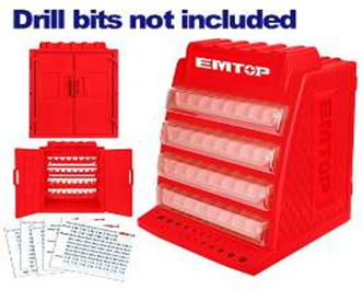 خزانة عرض ريش-Drill bits display box