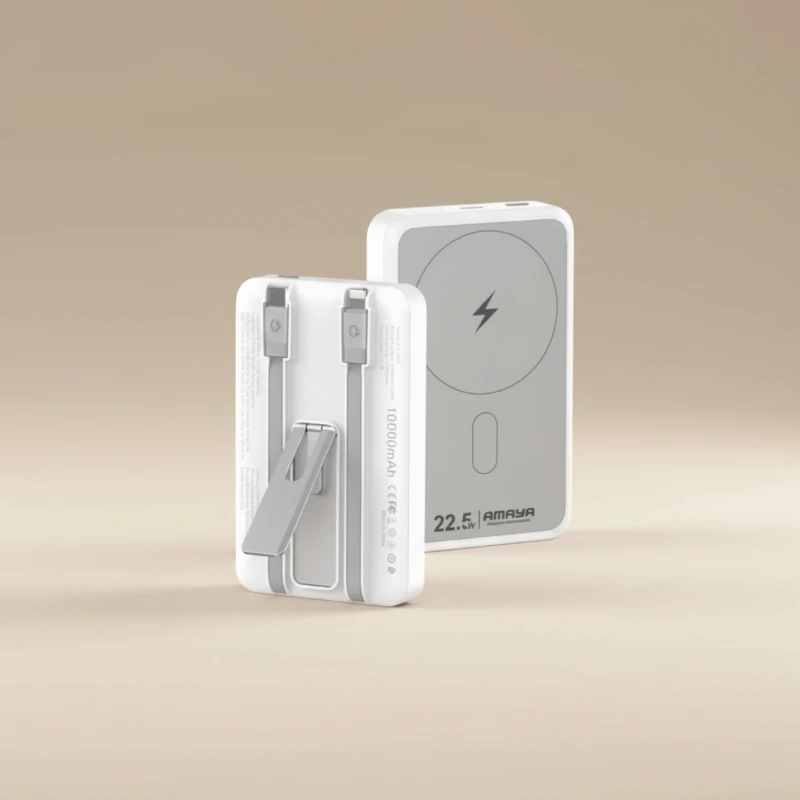 باور بانك لاسلكي مغناطيسي Amaya XN-T181 سعة 10000mAh