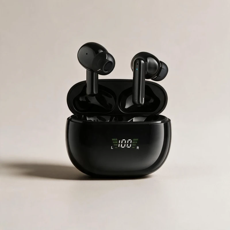 سماعات بلوتوث Amaya ATW-21 FreeBuds بشاشة بطارية