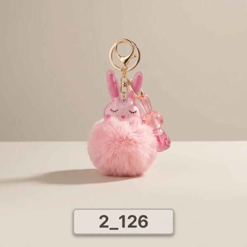 ملمع شفاه Micolor بميدالية الأرنب