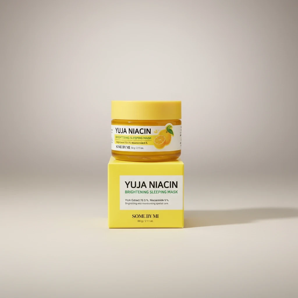ماسك النوم يوجا نياسين للتفتيح  – Some By Mi Yuja Niacin Brightening Sleeping Mask