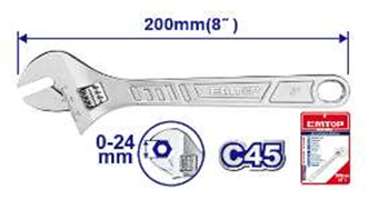 Adjustable wrench-مفك قابل للتعديل